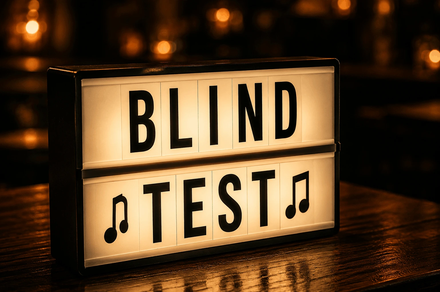Blind test